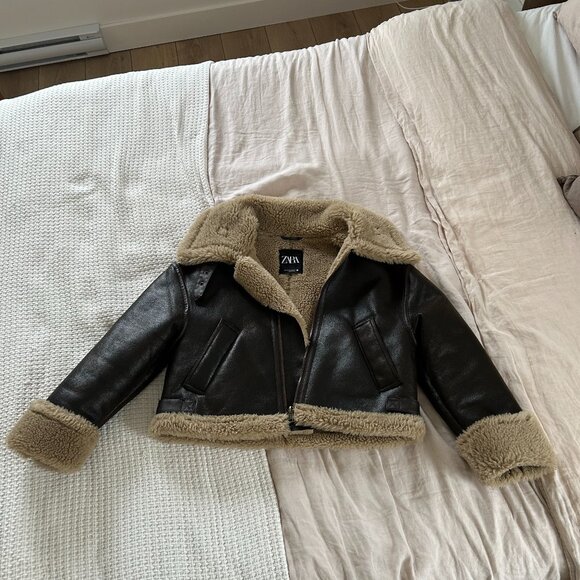 Zara Aviator Jacket - Picture 1 of 3